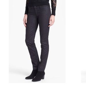 Tory Burch Jeans Women's 29 Skinny Low Rise Honour Floral Print Stretch 33131246